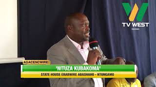 AGACENCWIRE: 'Nituza kubakoma,'..State House erabwire abashaho.