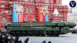 Rusia muestra sus estratégicos misiles nucleares en el desfile del Día de la Victoria