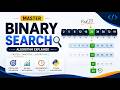 Binary Search Algorithm in Python | Dry Run, Diagrams & O(log n) Explained