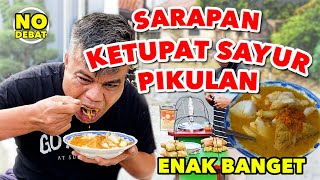 SARAPAN KETUPAT SAYUR PIKULAN - ENAK BANGET