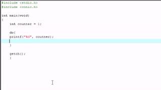 C Programming Tutorial 9 Do While Loops www learnerstv com