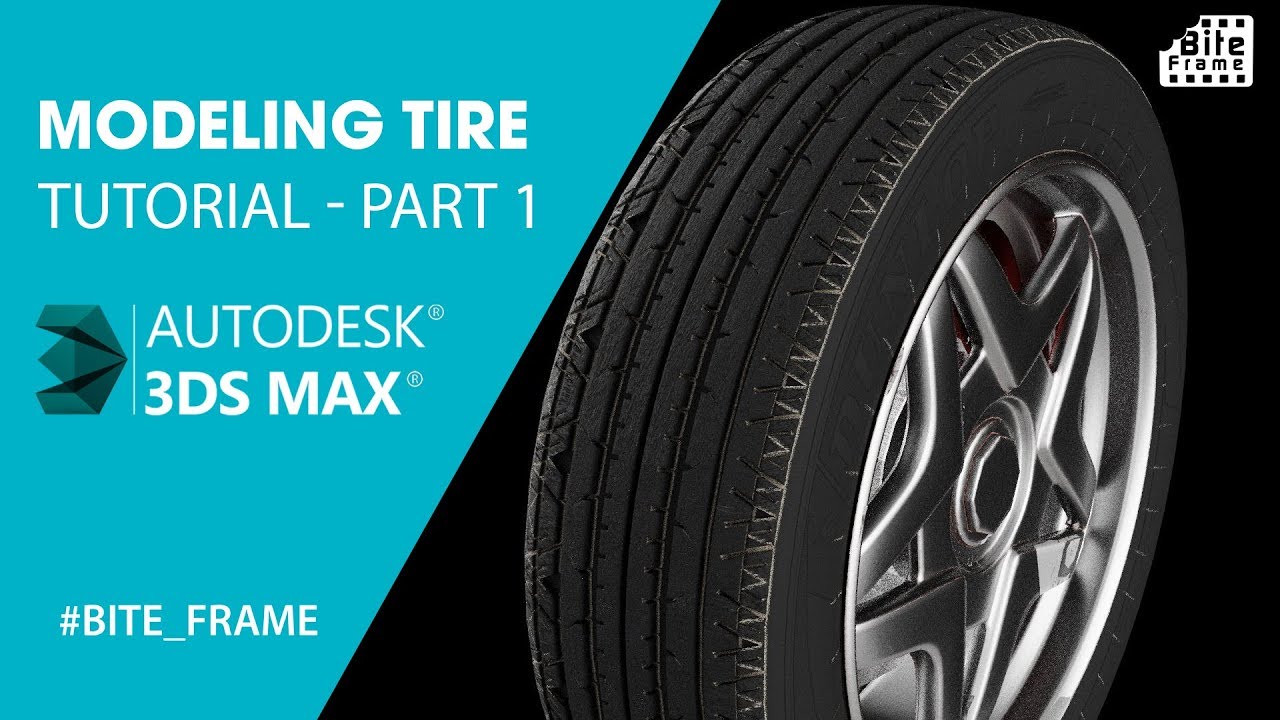 3ds Max Tutorial Modeling Tire Part 1 Youtube