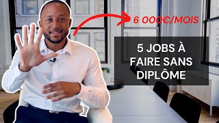 💡 Comment trouver un emploi sans diplômes en france