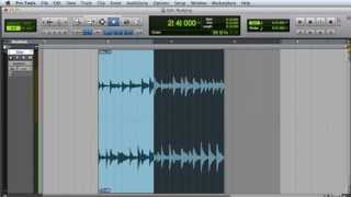 Nudging in Pro Tools