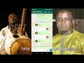 Tata DingDing Last Conversation on WhatsApp with Falilou ML Janko (about Bamba Bojang song)