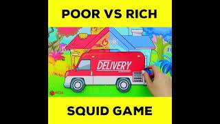 Paper Dolls Dress Up Poor VS Rich Hair Squid Game #shorts