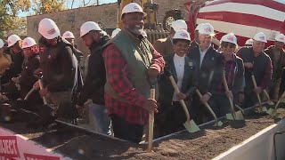 Pastor Corey Brooks breaks ground on South Side community center