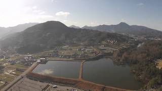 DJI Phantom2 vision+ ドローン　空撮　愛媛こどもの城を遠くから撮影してみた