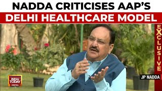 Health Minister JP Nadda Criticises AAP's Healthcare Model, Touts BJP's Ayushman Aarogya Mandir