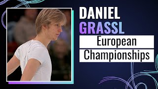 Daniel GRASSL (ITA) | Free Skating | Tallinn 2025 | #EuroFigure