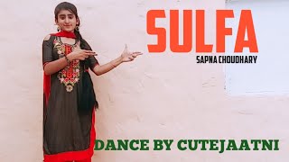 Sulfa(सुल्फा) ||sapna choudhary||New song 2019||Vikas Dhani Aala||Cute Jaatni