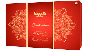 Happilo Gift Box | Premium Dry Fruit Celebration  #unboxing