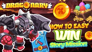 HOW TO EASY WIN in Dragonary STORY MODE MISSION 1-5 EMBERS MISSION FOR FIRE SPARKS Dragonary PVP PVE