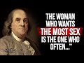 Benjamin Franklin's Life Lessons Men Should Learn As Soon As Possible #motivation #motivational