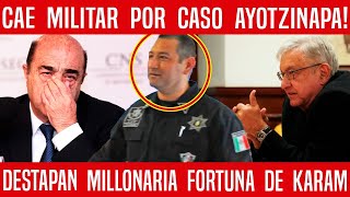 ACABA DE PASAR! CAE OTRO POR CASO AYOTZINAPA. DESTAPAN MILLONARIA FORTUNA DE KARAM, HOY