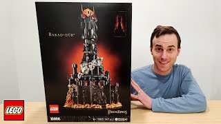LEGO Lord of the Rings BARAD-DÛR Review by Designer &  Reveal!