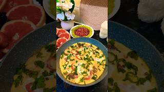 Easy and delicious 😋 omelette 😍#shorts  #trending #viral #breakfast