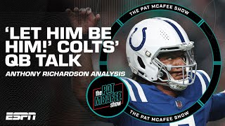 'Richardson is ELECTRIFYING' 🔥 - McAfee on the Colts' QB's welcome to the NFL | The Pat McAfee Show