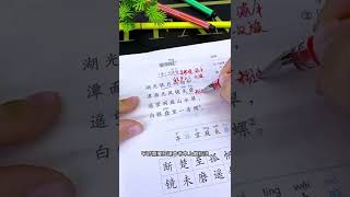 第一次见这种透明的便签纸，用它给课本做标注，不留胶