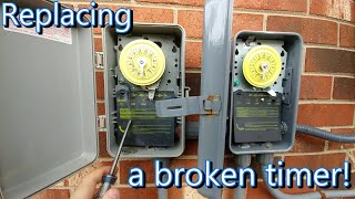 Easiest timer replacement ever!