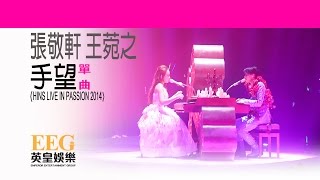 張敬軒 王菀之《手望 - HINS LIVE IN PASSION 2014》[Lyrics MV]