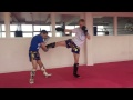 muay thai kick defense catch and counter technique by damien trainor of k star legacy