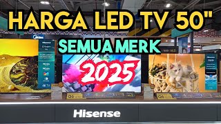 Harga LED TV 50 inch Semua Merk Terbaru Januari 2025