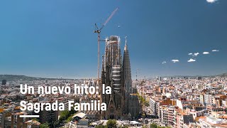 Un nuevo hito: la Sagrada Familia – Montaje de las grúas 125 HC-L y 710 HC-L – Liebherr