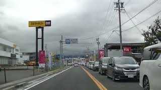 【一般道の車窓から】　松本市から塩尻市へ