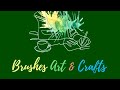 Brushes art and crafts channel trailer video,@brushesartandcrafts,#channeltrailer,#trailer,#craft