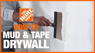 How to Tape and Mud Drywall | The Home Depot