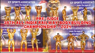 Per Judge 38th all India railway Bodybuilding Championship - 2024