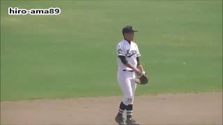 《第100回選手権広島大会２回戦》  黒瀬 対 国際学院  【２回裏】　20180720@コカ