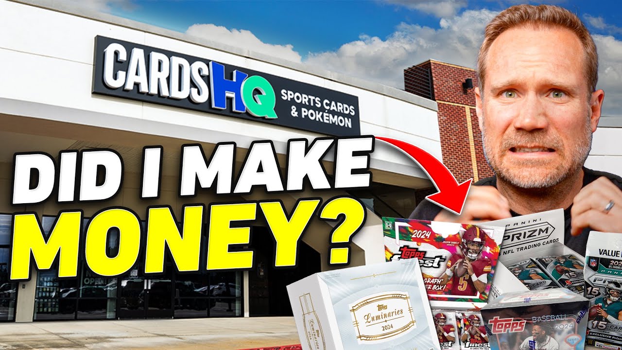 Can You Make Money Opening Sports Card Boxes 1 309 Experiment