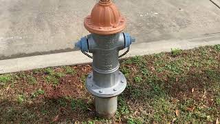 Mueller Super Centurion 250 Model Dry Barrel Fire Hydrant - Class AA Blue Cap - 1,500+ GPM Available