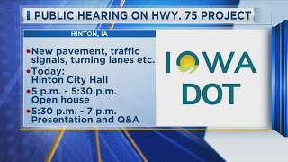 Public Hearing On High Way. 75 Project