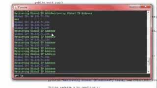 Java Tutorial - Console Like Windows Command Prompt (Part 3)