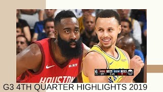 Warriors- Rockets Game 3 (4th Quarter Highlights)