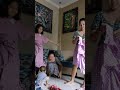 semuanya senang mencoba dress baru dek bhim aja yang blom nyoba terimkasih sobat elvano family