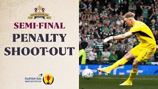 FULL PENALTY SHOOTOUT | Aberdeen 3-3 Celtic | Scottish Gas Scottish Cup Semi-Final