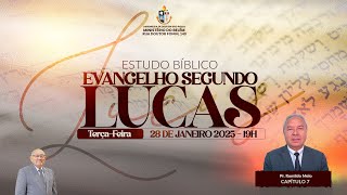 CULTO DE DOUTRINA | ESTUDO BIBLICO EVANGELHO SEGUNDO LUCAS | 28/01/2025 | TV AD BELÉM