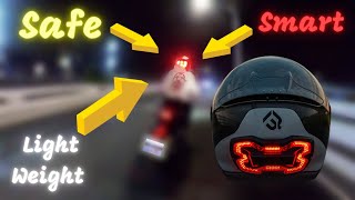 【MUST-HAVE】 Safety Gear for Motorcycle Riders丨Brake Free Helmet Brake Light Unboxing & Reviewing