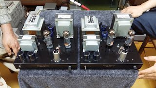 EL34 진공관 앰프 (진공관앰프 정확한 사용전압 측정하기) power monitor EL34 PP mono mono vacuum tube DIY amplifier