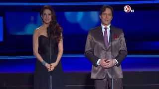 Guy Ecker y Susana González entregan premio a mejor telenovela