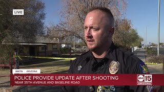 Phoenix PD provide update after officer-involved shooting in Laveen