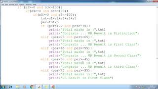 27 python nested if else statement if else ladder Control Statement | Python Programming tutorial