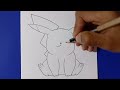 how to draw pikachu easy step by step pikachu pokémon drawing tutorial for beginners