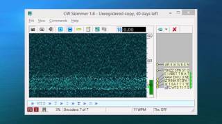 Decoding Morse Code with SDR