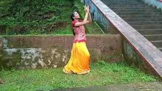 kannanayal Radha venam dance cover by Nandana😍😍