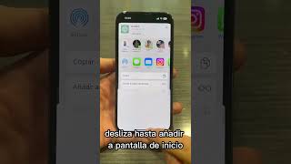 Añade cualquier página web a la pantalla de inicio de tu iPhone 📲 #shorts #iphone